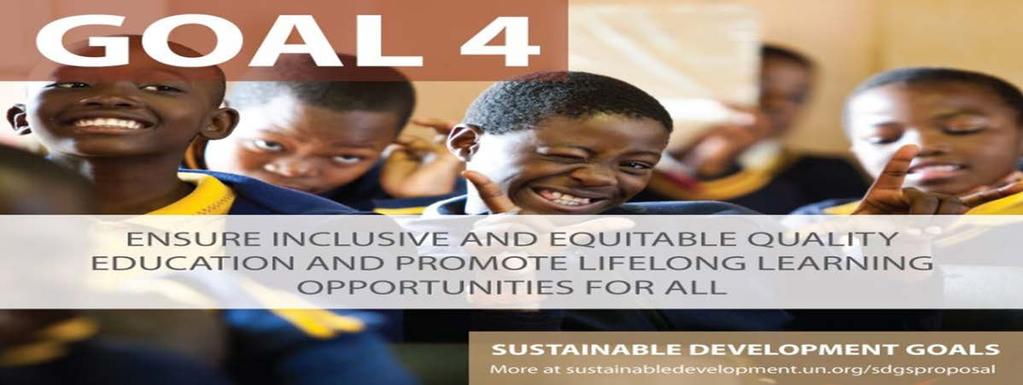 The Education SDG Target 4.