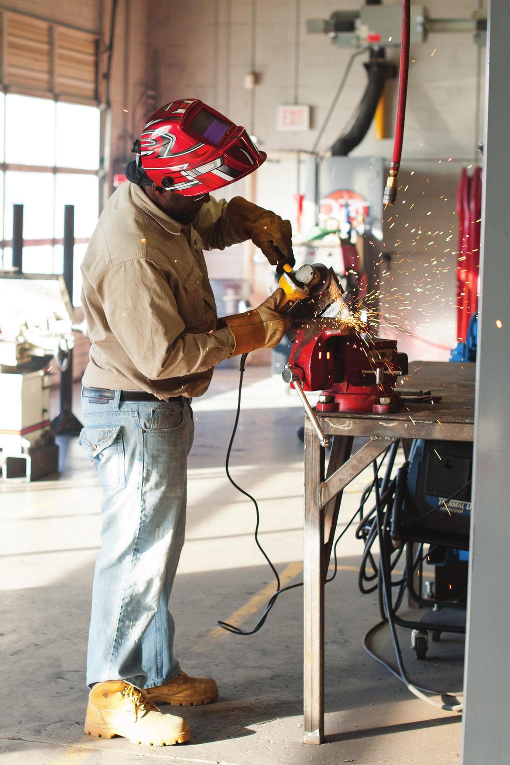 TRAIN The Welding Technology program at Oklahoma Technical College prepares you to excel in the welding industry.
