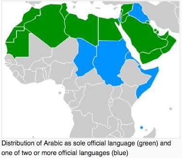 Arabophone Africa Algeria (also French) Chad (also French) Comoros (also French) Djibouti (also French) Egypt Eritrea (also English) Libya Mauritania (also French)