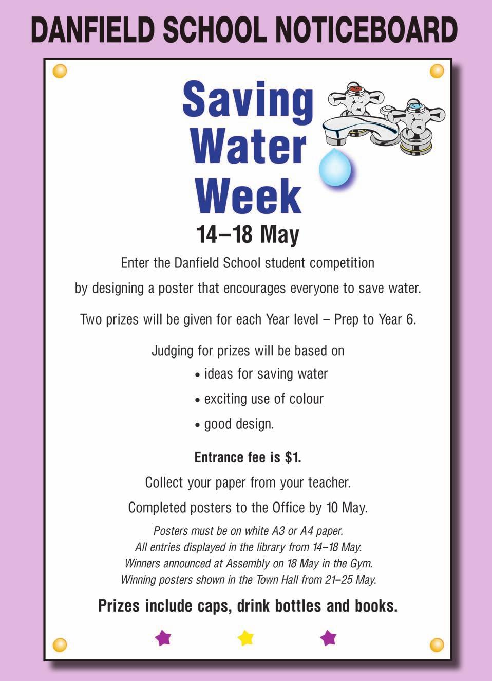 Read Saving Water Week and