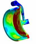 Cameron used goal-driven optimization to determine the clapper angle on a check valve.