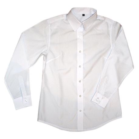 short-sleeved white cotton