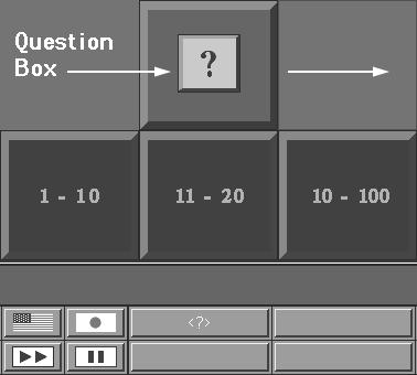 In this mode you will hear a number, and you will see several choices displayed on the screen. To hear a repetition of the number, click on the repeat button. Then, click on the correct choice.