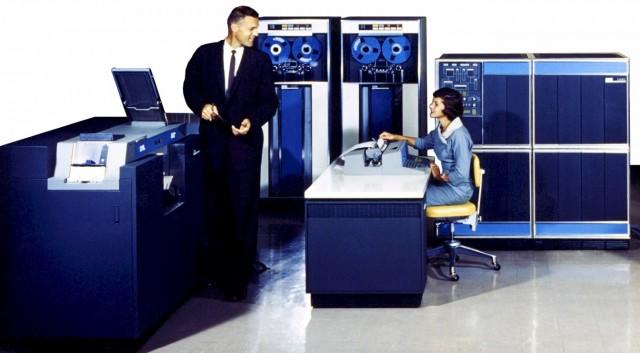 IBM 1401 We put a man