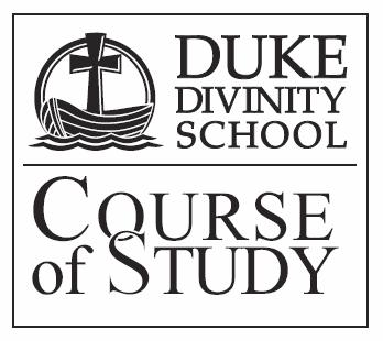 Course of Study for Ordained Ministry 2018-2019 Program Guidelines This publication is
