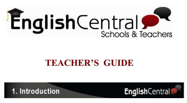 EnglishCentral makes teaching English fun and effective by turning popular web videos into