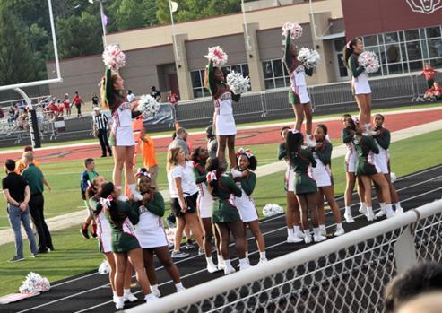 Cheerleading: The Wildcats brought the energy