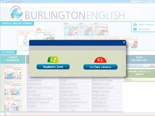 The ICL strengthens the seamless blended learning environment BurlingtonEnglish provides.