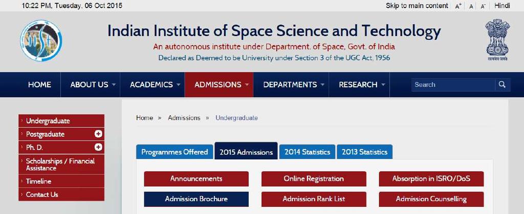 Indian Institute of Space and