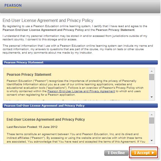 Page 11 The End-User License Agreement and