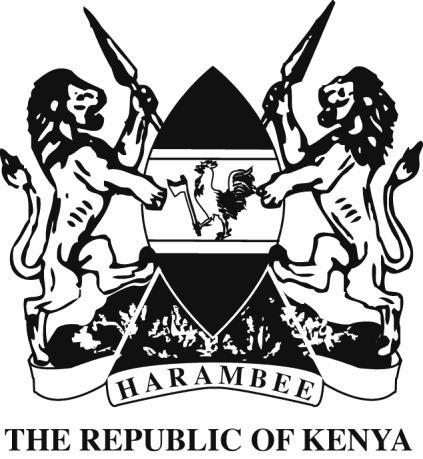 LAWS OF KENYA KENYA SCHOOL OF GOVERNMENT ACT NO.
