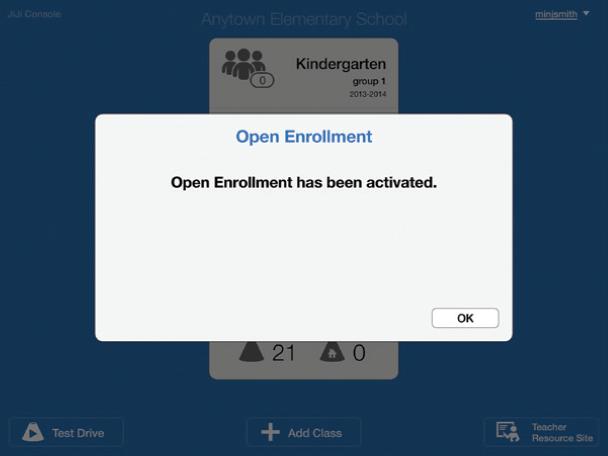 Step : Use Open Enrollment to link students to your class*.