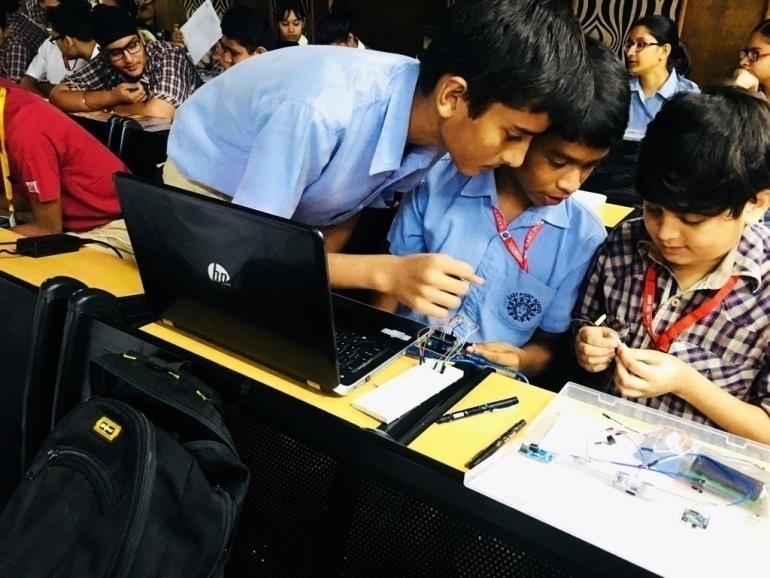 WORKSHOPS Class IX student Kumar Utkarsh participated in Robotics workshop, organised by ASN School, Mayur Vihar, and developed a model of parking signal.