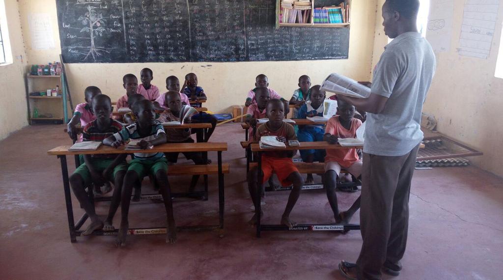 Quick Facts SCHOOL MEALS PROGRAMME A story worth telling! KENYA Current enrolment of class 2 of Nasiger Primary School is 38 children but many fewer are attending.