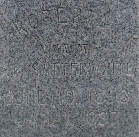 1893 Children of Joseph Satterwhite and  White