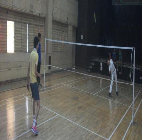 Inter House Badminton tournament for Girls was