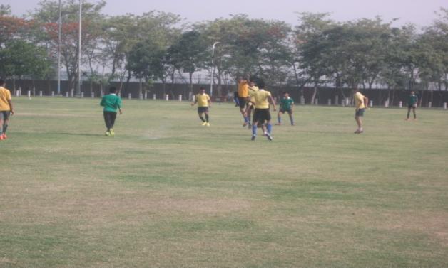 Inter House Football Tournament (Boys) The Inter House Football tournament for Boys was held on 22nd May, 2018 for