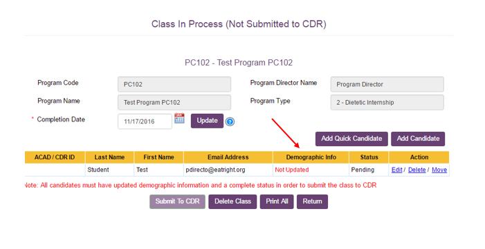 Although the Middle Name/Initial field is optional, it should be completed if your student has a middle name/initial on their ID. This field can be edited by the student.