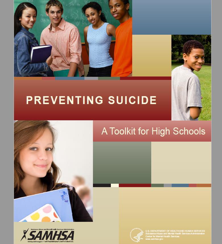 Free Suicide Prevention Resource Looking for a great manual that has many resources for keeping your students safe?
