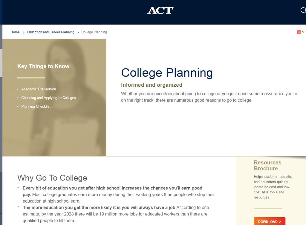 ACT http://www.act.