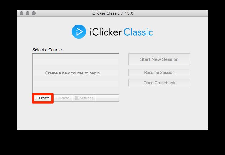 SETUP iclicker SOFTWARE Prepare the iclicker Classic software for your