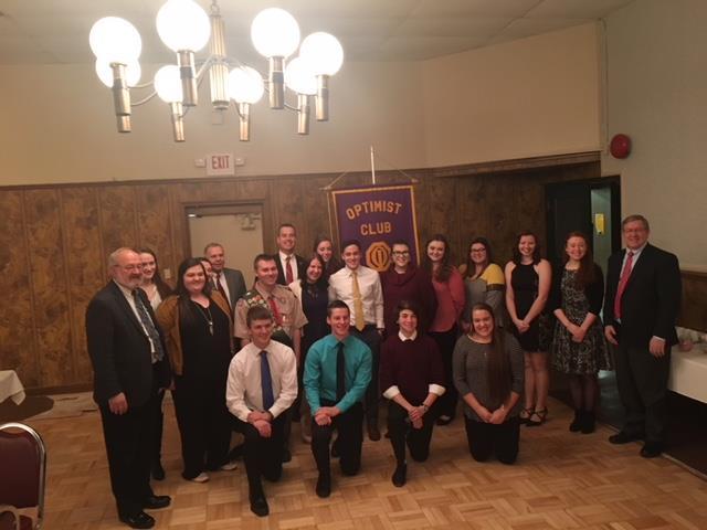 JAMIE BUELL, High School Instructional Supervisor ~ Lima Noon Optimist recognized youth in our area for Youth Appreciation Week!