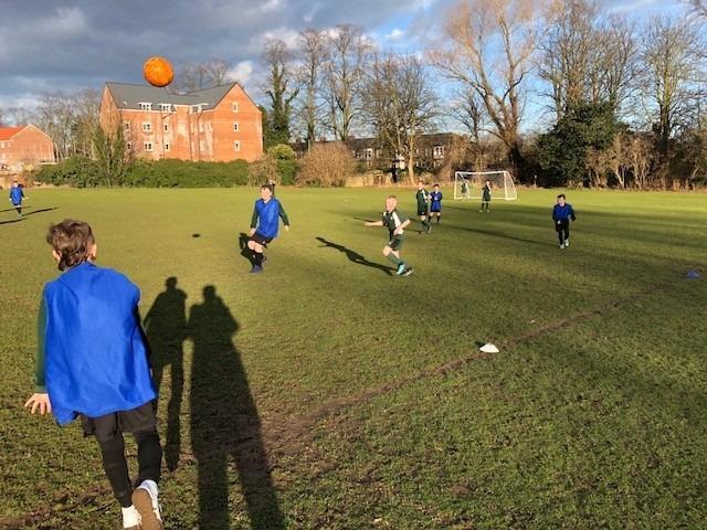 30 children from Y3-6 took part in the afterschool football club.