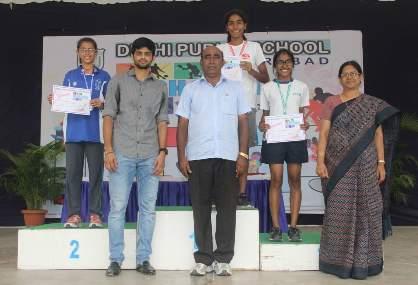 400 mts (Girls) 1 st Krishnapriya DPS Nacharam 2 nd - Shreya