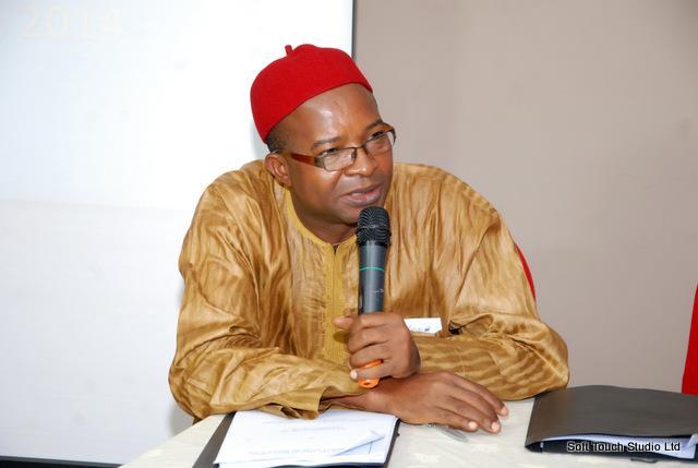 Dr. Ogbuagwu representative of Prof.