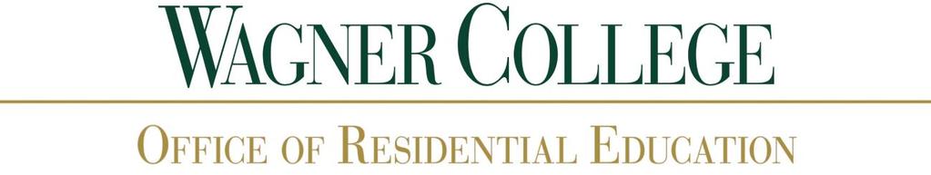 2016-2017 Housing Contract Acknowledgment I understand that by choosing to live in Wagner College Housing at any point, I am required to live in Wagner College Housing for at least three years.
