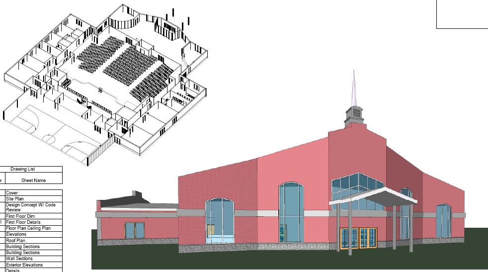 2012, obtaining building permit. Purchased another site and we designed new church in Fall 2014 to complete construction in Spring 2015.
