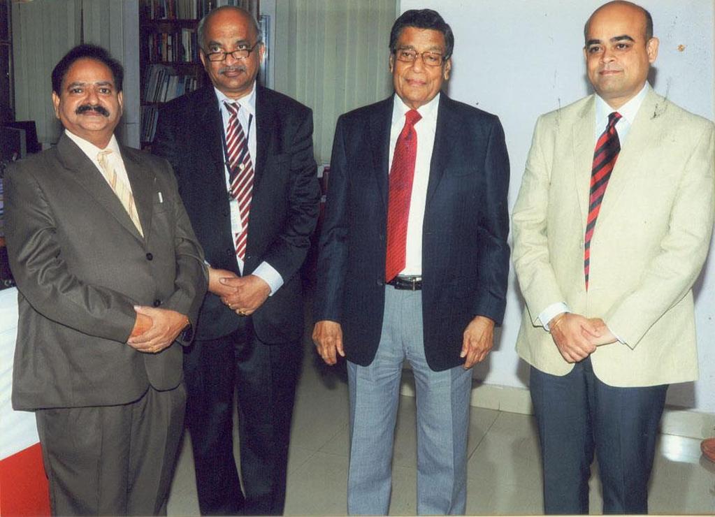 Chief Justice of India along with other University officials and Chairman, bar Council of Visakhapatnam, as Prinipal
