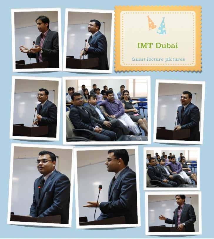 The honor was done by the Director of IMT Dubai, Dr. Janakiraman Moorthy, Guest speaker, Ted Totsidis, Dr. Vimi, Dr. Roy and the alumni and formally the meet was initiated.