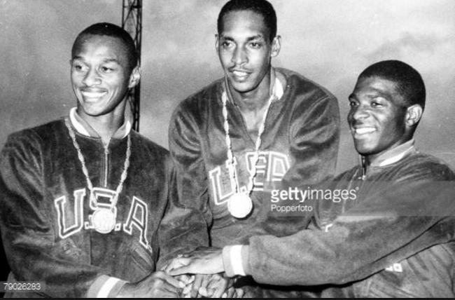In 1960, at the Olympic Games in Rome,