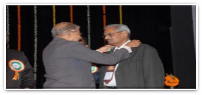 Prof. (Dr.) S.S. Agrawal Received Internationally Eminent Acoustician Award Dr. S.S. Agrawal, D.G.