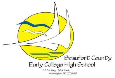 THE BEAUFORT COUNTY EARLY COLLEGE HIGH SCHOOL Congratulations! In applying for the Beaufort County Early College High School, you are taking an important first step on the road to a college degree.