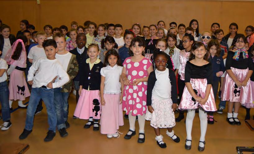 50s Day reminded our students of 1954 when St. Joseph Catholic School first opened with 42 students.