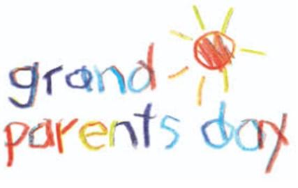 to join us to celebrate Grandparents Day 9.45am to 10.