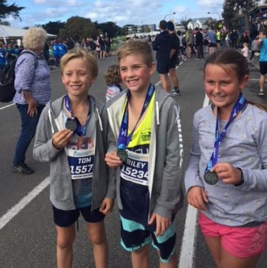 St Brigid s News & Events Congratulations to Thomas E, Riley S and Tahia R who all participated and ran 6km on the weekend at the Great Ocean Road Running Festival.
