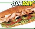 every Thursday Subway orders must: be in by 12noon Wednesday be attached to a brown paper bag
