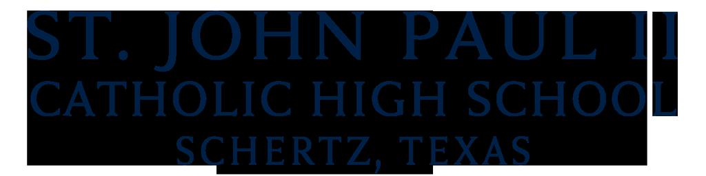 School address: 6720 FM 482 New Braunfels, Texas 78132 830.643.0802 830.643.0806 (fax) email: ailiff@johnpaul2chs.org web site: www.johnpaul2chs.org admissions packet test date **Saturday, 5 December 2015 at St.