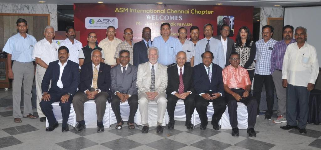 Ravi Ravindran, Past President, ASM International. Mr.