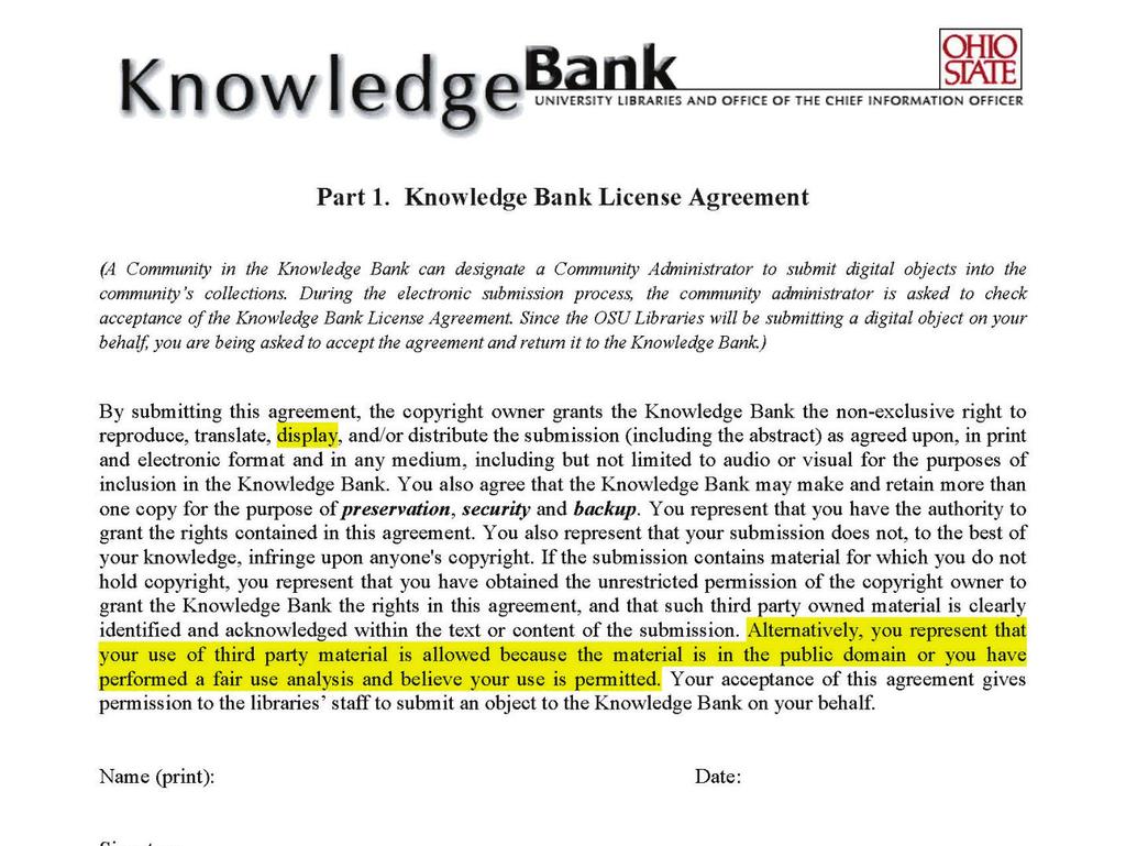Knowledge Bank Users Group