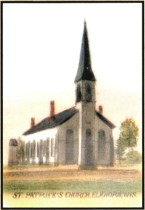 The First St. Patrick Church In 1880 the Church was incorporated under the laws of the State of Wisconsin with the following members acting on the committee: The most Rev. M.