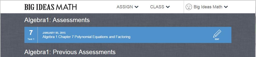 The final step is to click yes for your assessment to be assigned or cancel if you would like to return to