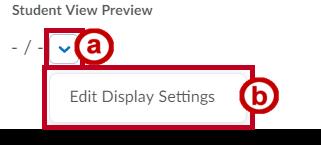 Figure 16 - Allow automatic export to grades 22. Student View Preview allows you to customize what is displayed to students.
