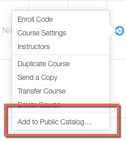 Connect to UofM itunes U Site To connect a course to the UofM itunes U site, you just select Add to Public Site from the course settings.