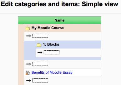 By default, Moodle assumes that the parent category for a new category is the course parent category.
