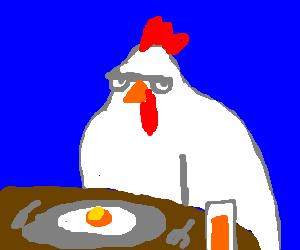 The chicken is ready to eat. https://cdn.