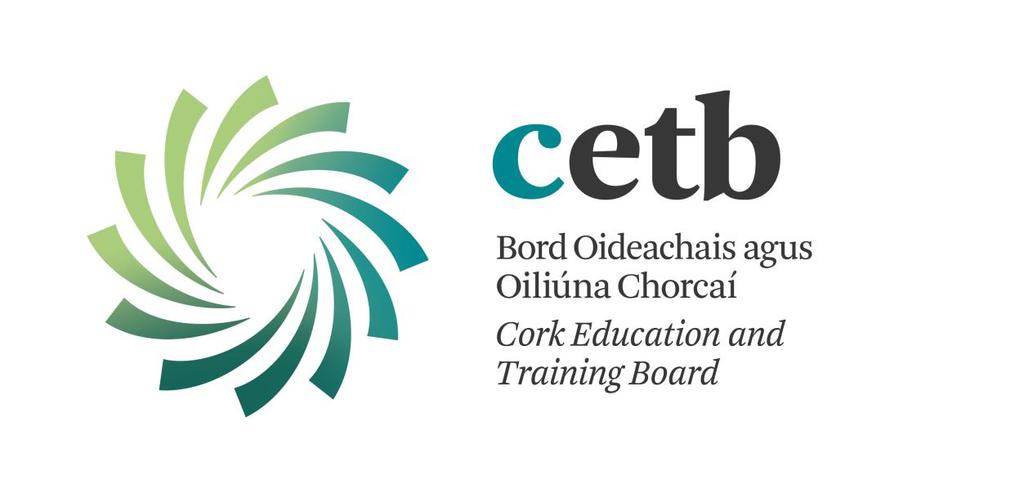 Cork Education and Training Board Version 1.